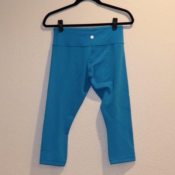 Lululemon Wunder Under Crop Reversable Leggings - Picture 2 of 6